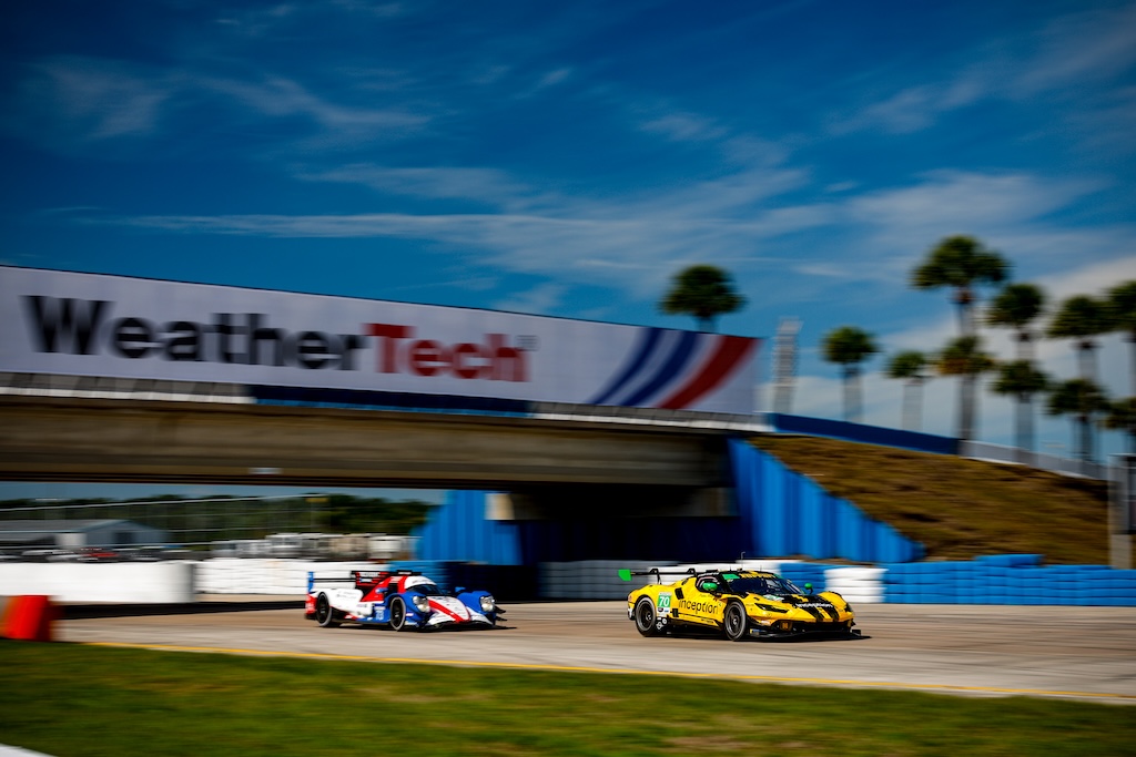 Klar til kamp: Frederik Schandorff vil på podiet i Sebring.
(Foto: Inception Racing)
